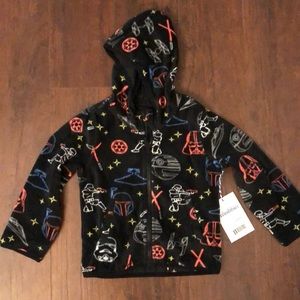 Chubbies Star Wars Fleece Hoodie Size 4T-5T